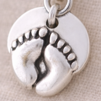 Breloque Petits Pieds pour Bola de Grossesse